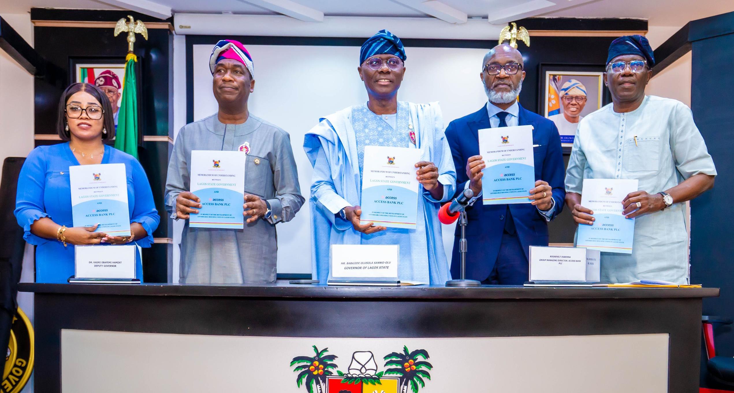 WE'RE COMMITTED TO ADDRESSING HOUSING DEFICIT, SANWO-OLU